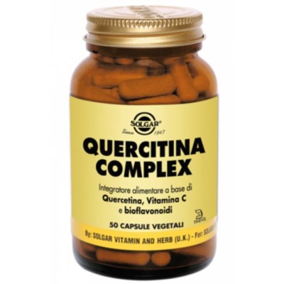 Solgar Quercetina Complex 50 Capsule Vegetali, Solgar
