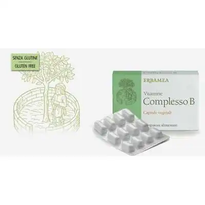 Erbamea - Vitamine Complesso B - 24 Capsule vegetali