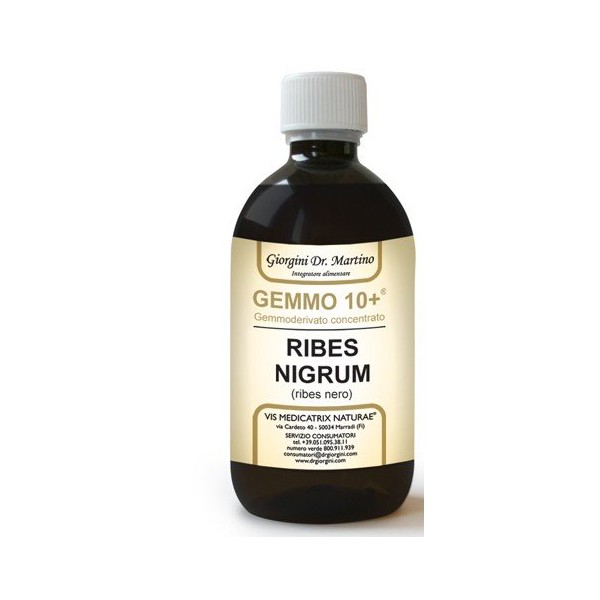 DR. GIORGINI RIBES NERO ANALCOLICO GEMMO10+ 500ML
