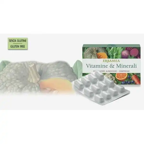 Erbamea Vitamine & Minerali 24 Cpr | Farma di Fiducia