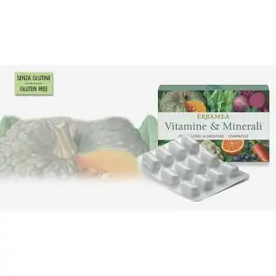 Erbamea Vitamine & Minerali 24 Cpr | Farma di Fiducia