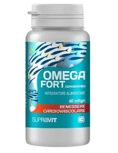 SUPRAVIT - OMEGA FORT - 60 softgel, CABASSI &amp; GIURIATI