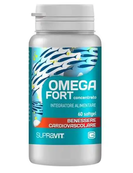 SUPRAVIT - OMEGA FORT - 60 softgel, CABASSI &amp; GIURIATI