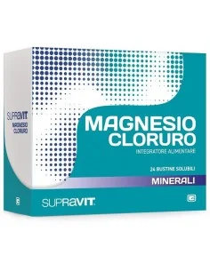 SUPRAVIT IGIS - MAGNESIO CLORURO - 24 Bustine da 1,39 gr., CABASSI &amp; GIURIATI