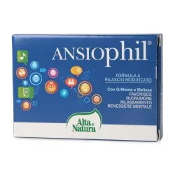 Alta Natura Ansiophil 15 Compresse | Farma di Fiducia