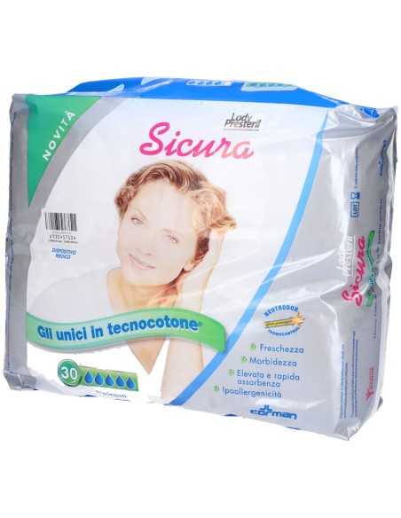 Lady Presteril Sicura 30 Pezzi SUPER | Risparmia in Farmacia
