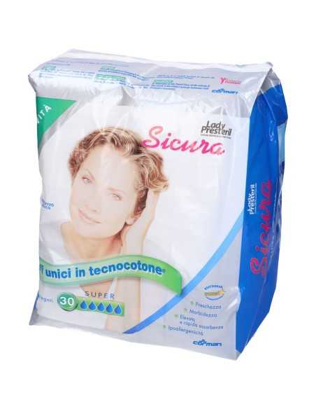 Lady Presteril Sicura 30 Pezzi SUPER | Risparmia in Farmacia
