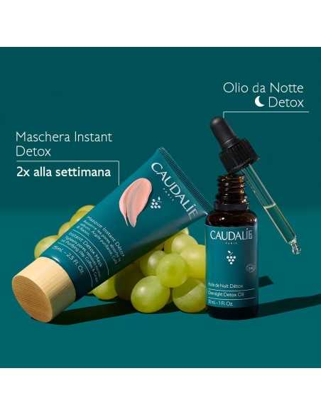 Caudalie Vinoclean Olio Notte Detox | Risparmia in Farmacia
