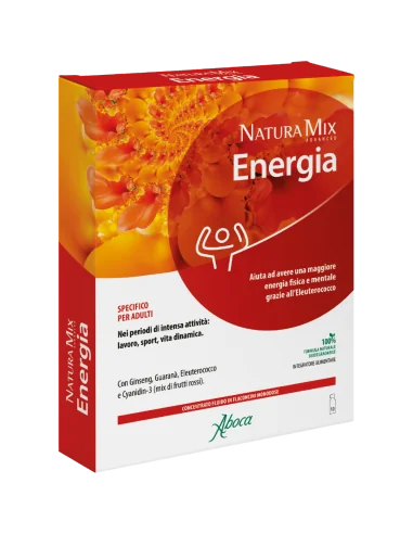Aboca - NATURA MIX ADVANCED ENERGIA - 10 Flaconcini