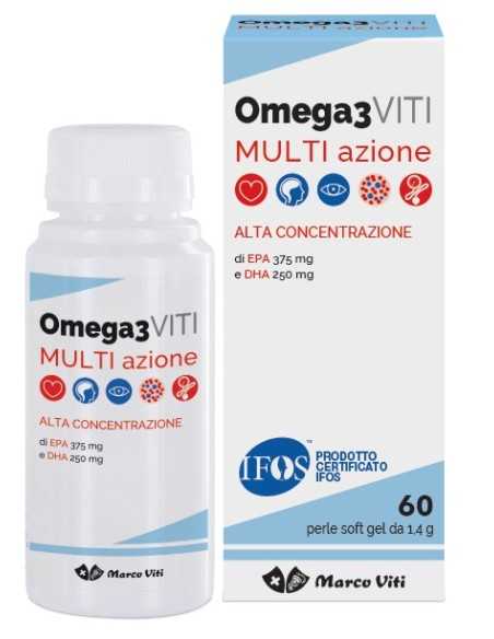 Omega3 VITI Multi azione 60 perle gel| Risparmia in Farmacia
