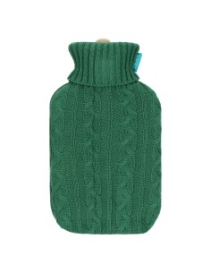 Borsa Acqua Calda - Con cover in Tricot Jaqard (Verde)