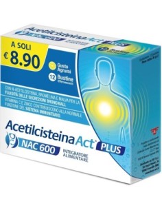 ACETILCISTEINA ACT PLUS NAC600