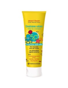 Farmaderbe - Emulsione Solare Viso e Corpo SPF50+ Bimbi