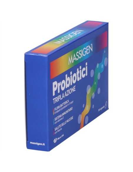 MASSIGEN PROBIOTICI Tripla Az 10 CPS | Farma di Fiducia