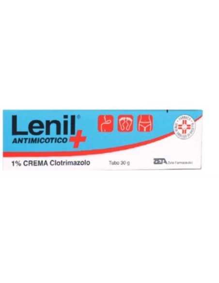 LENIL ANTIMICOTICO*CR 30G 1%   Clotrimazolo