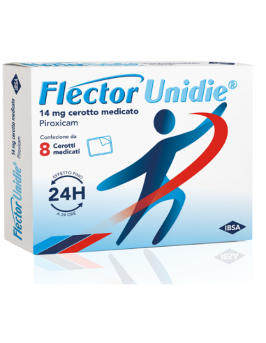 FLECTOR UNIDIE 8 Cerotti MED 14MG