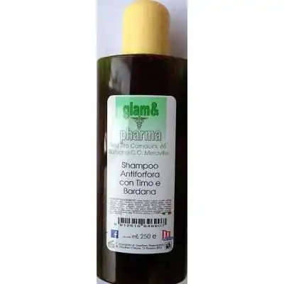 GLAM&amp;PHARMA SHAMPOO ANTIFORFORA TIMO E BARDANA 250 ML, GLAM&amp;amp;PHARMA