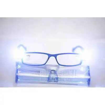 OCCHIALI CON LUCI DA LETTURA BLU PER PRESBIOPIA, 