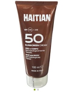 HAITIAN SUNSCREEN CREAM SPF50| Farma di Fiducia