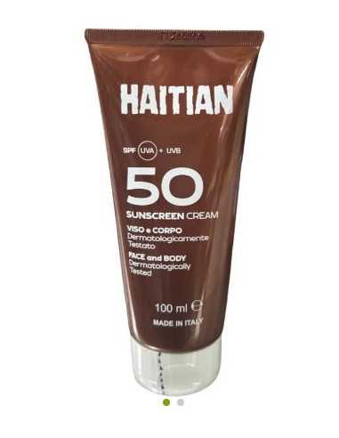 HAITIAN SUNSCREEN CREAM SPF50| Farma di Fiducia