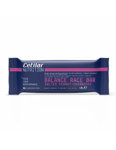 Cetilar -  Balance Race bar Salted Peanut+Cranberry - 60g