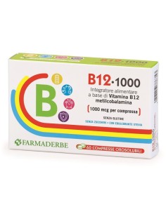 B12 1000 60 Compresse OROSOLUBILI