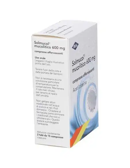 IBSA Solmucol Mucolitico 600mg | Risparmia in Farmacia
