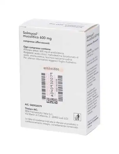 IBSA Solmucol Mucolitico 600mg | Risparmia in Farmacia