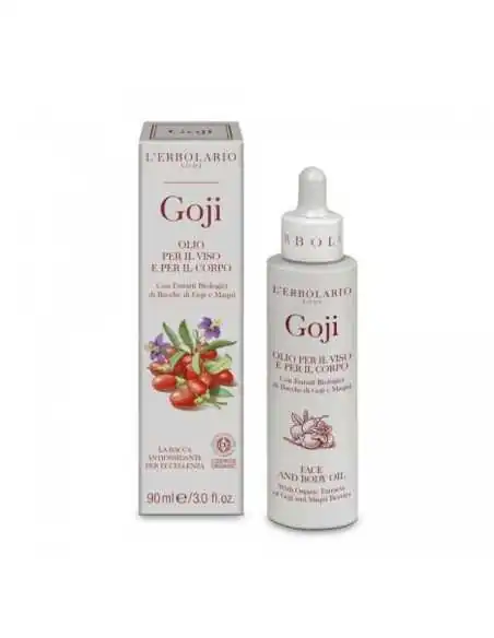 Erbolario Goji Olio per il Viso e per il Corpo 90 ml, L'ERBOLARIO