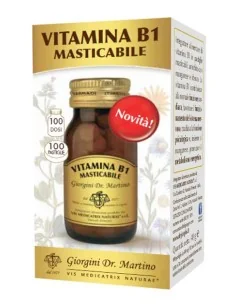 DR. GIORGINI VITAMINA B1 MASTICABILE 100 PASTIGLIE