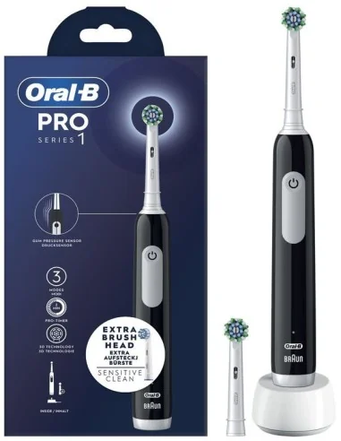 Oral-B Pro 1 CrossAction Spazzolino Elettrico + 1 Ricambio| Farma Di Fiducia