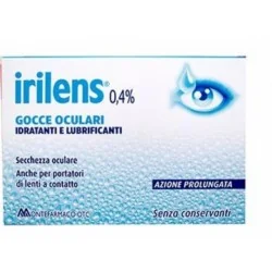 IRILENS 0,40 % ACIDO JALURONICO 15 FLACONCINI MONODOSE, Montefarmaco