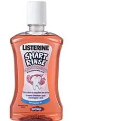 LISTERINE SMART RINSE 500ML COLLUTTORIO DA BIMBI AL FLUORO, Johnson&amp;amp;Johnson