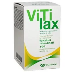 VITILAX 100 COMPRESSE, MARCO VITI SPA