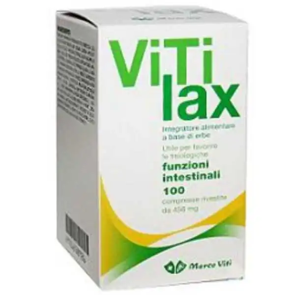 VITILAX 100 COMPRESSE, MARCO VITI SPA