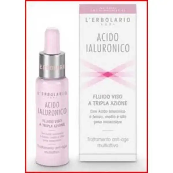ERBOLARIO AC. IALURONICO Fluido Viso a Tripla azione 28 ML,