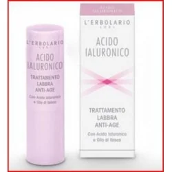ERBOLARIO AC. IALURONICO Trattamento Labbra Anti-Age Con Acido Ialuronico e Olio di Ibisco 4.5 ml, L'ERBOLARIO