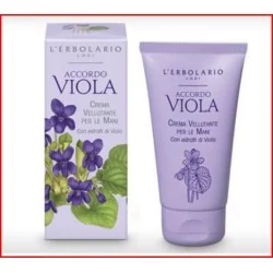 ERBOLARIO ACCORDO VIOLA Crema Vellutante per le mani 75 ml,