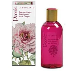 ERBOLARIO Peonie Bagnoschiuma Addolcente per il Corpo 250 ML, L'ERBOLARIO