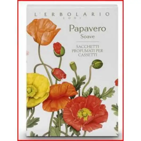 ERBOLARIO Papavero Soave Sacchetto Profumato per Cassetti , L'ERBOLARIO