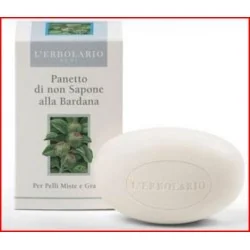 ERBOLARIO Puramente Speciale-Struccare e detergere Panetto di Non Sapone alla Bardana 100 G., L'ERBOLARIO