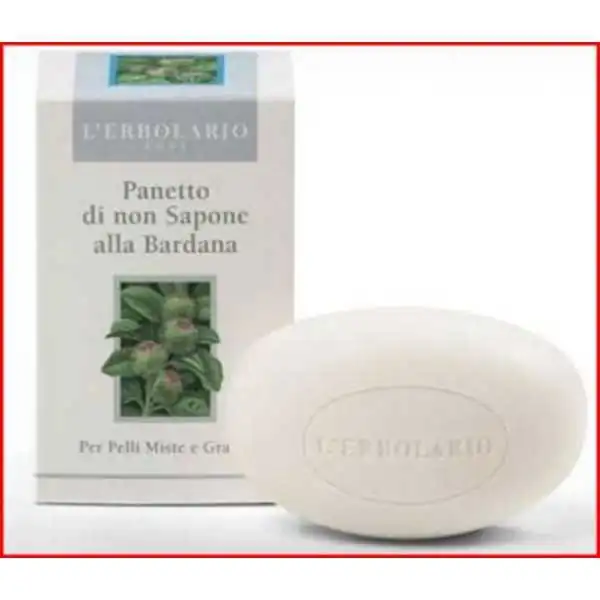 ERBOLARIO Puramente Speciale-Struccare e detergere Panetto di Non Sapone alla Bardana 100 G., L'ERBOLARIO