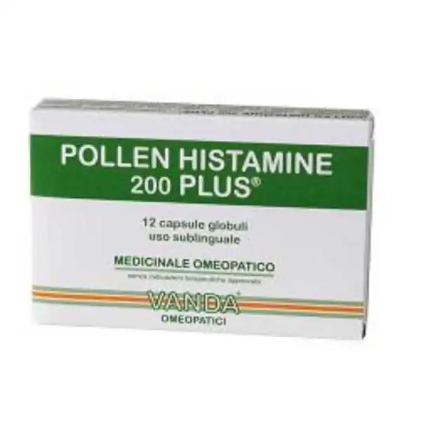 POLLEN HISTAMINE 200PLUS 12CPS | Farma di Fiducia