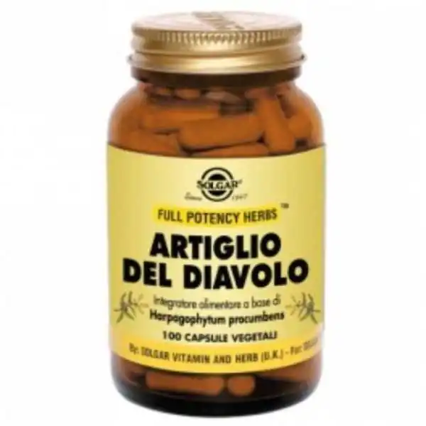 SOLGAR ARTIGLIO DEL DIAVOLO 100 CAPSULE, Solgar