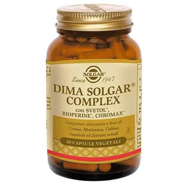 Solgar Dima Solgar Complex 60 Capsule Vegetali | Risparmia in Farmacia