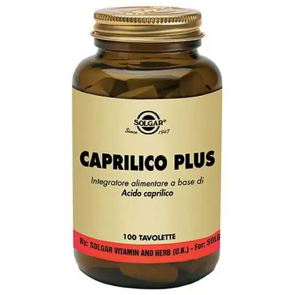 Solgar Caprilico Plus 100 Tavolette | Farma di Fiducia