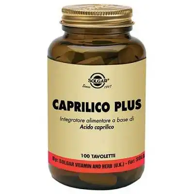 Solgar Caprilico Plus 100 Tavolette | Farma di Fiducia