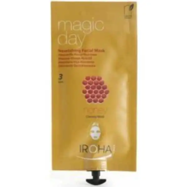 IROHA Maschera viso - Nutriente - Miele, IROHA