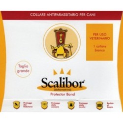 SCALIBOR 65cm COLLARE ANTIPARASSITARIO CANI TAGLIA GRANDE , Intervet Italia