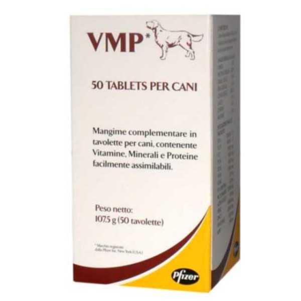 VMP TAVOLETTE PER CANI 50 TAVOLETTE, Pfizer Animal Health
